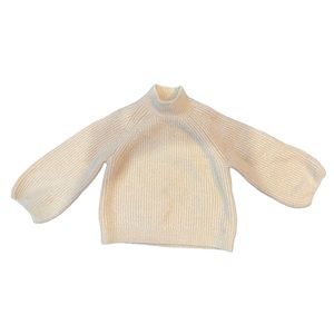Zara Kids Baby Cream Cow neck Sweater 9-12M